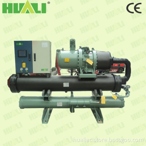 7 Deg Water Outlet Industrial Water Cooled Screw Chiller with 386kw Cooling Capacity
